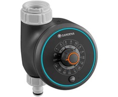 Gardena automatinis laistymo laikmatis Easy, elektroninis vandens valdiklis, 15 programų, 01896-20