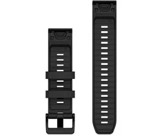 Garmin QuickFit 22mm Silikoninės laikrodžių apyrankės, Juoda