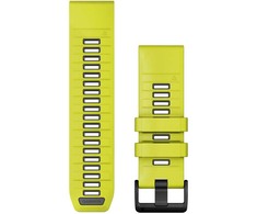 Garmin QuickFit 26mm Silikoninės laikrodžių apyrankės, Geltona/grafitas