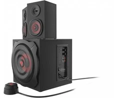 Kompiuterio kolonėlės GENESIS Helium 610BT Computer Speakers, Wired, Bluetooth, Juodas | Genesis | Helium 610BT | Bluetooth | Raudona/Juodas