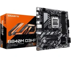 Pagrindinė plokštė GIGABYTE B840M D3HP płyta główna AMD B840 Lizdas AM5 micro ATX
