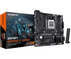Pagrindinė plokštė GIGABYTE B840M GAMING X WIFI6E AMD B840 Lizdas AM5 micro ATX