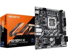 Pagrindinė plokštė „Gigabyte H810M K“ | Procesorių šeima „Intel“ | Procesoriaus lizdas LGA1851 | DDR5 | Palaikomos standžiojo disko sąsajos M.2, SATA | SATA jungčių skaičius: 4