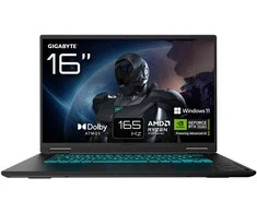 Gaming Nešiojamas kompiuteris Gigabyte GAMING A16 AMD Ryzen 7 260 16GB/1TB/RTX5050 W11Home - German Keyboard