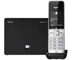 Gigaset BasicLine IP + COMFORT 500HX Telefonas w systemie DECT Nazwa i identyfikacja dzwoniącego Juodas, Sidabrinė