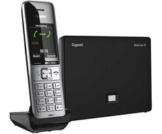 Gigaset BasicLine IP + COMFORT 500HX Telefonas w systemie DECT Nazwa i identyfikacja dzwoniącego Juodas, Sidabrinė