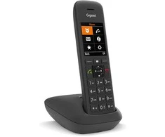 Gigaset C575 tarptautinis belaidis telefonas - juodas