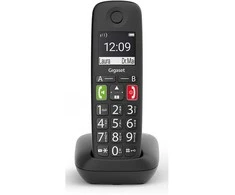 Stacionarus telefonas Gigaset E290, Juodas
