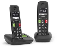 Gigaset E290A Duo - Schnurlostelefon - Anrufbeantworter mit Rufnummernanzeige