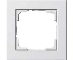 GIRA E2 - Baltas - Thermoplastic - Screwless - 80.8 mm - 80.8 mm - 9.3 mm
