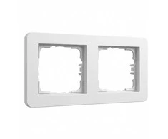 GIRA 0212150 Abdeckrahmen 2f Gira E1 Reinwei