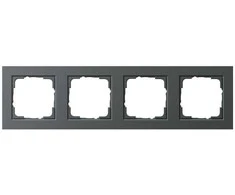 GIRA 021423 Rahmen 4f anthrazit E2 4-fach E2