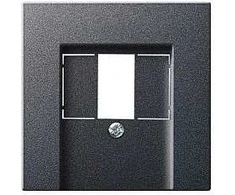 GIRA 027628 Abdeckung TAE+Stereo+USB System 55 anthrazit