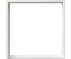 GIRA 028203 Adapterrahmen 50x50 quadr. System 55 reinweiß