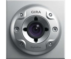 GIRA 126565 Farbkamera Farbe alu TX44 (WG UP) f.Türstation