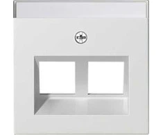 GIRA 2640 03 - RJ-45 - Baltas