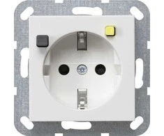 GIRA 2677 03 - Type F - -25 - 40 °C - Baltas - 230 V - 16 A - 50 - 60