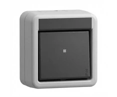 GIRA 310630 Wippschalter AusWe WG AP Grau