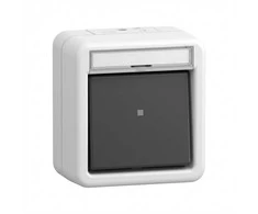GIRA 315630 Wipptaster Wechsler BSF WG AP Grau