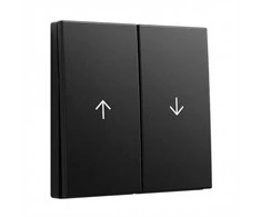 GIRA 3294005 Wippe 2f Pfeil System 55 Juodas m