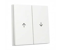 GIRA 329403 Wippe 2f Pfeil System 55 Reinweiß