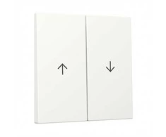 GIRA 329427 Wippe 2f Pfeil System 55 Reinweiß m