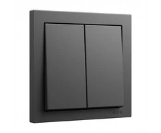 GIRA 329528 Wippe 2f System 55 Anthrazit