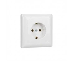 GIRA 444003 SCHUKO Vollpl. Standard 55 Reinweiß