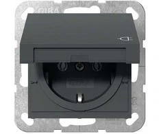 GIRA Steckdose SCHUKO 445428 KD System 55 anthra