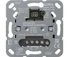 GIRA 540200 S3000 Uni-LED-Dimmeins. Komfort 2f Einsatz