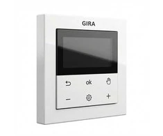 Gira S3000 Raumtemperaturregler Bluetooth System 55 Reinweiß glänzend