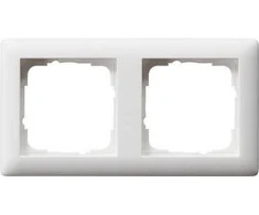 GIRA Standard 55 - Baltas - Thermoplastic - Screwless - 80.7 mm - 151.8 mm - 1.14 cm