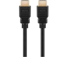 „Goobay“ | Didelės spartos HDMI kabelis su Ethernet ryšiu | 61150 | HDMI kištukas (A tipo) | HDMI kištukas (A tipo) | HDMI į HDMI | 1 m