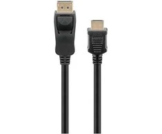 Goobay GB DISPLAYPORT 1.2 TO HDMI 1.4 CABLE, 2M