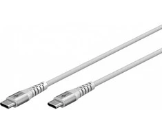 Goobay | USB-C Supersoft Textile Cable with Metal Plugs | 70193