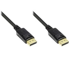 Kabelis Good Connections DisplayPort - DisplayPort 2m juodas (4810-020)