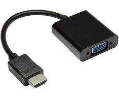 Good Connections Adapteris AV Alcasa Alcasa HDMI-AD21 kabelio adapteris 0,3 m HDMI Type A (Standartinis) VGA (D-Sub) + 3,5 mm Juodas