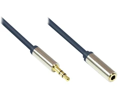 GoodConnections Good Connections Audioverl. 3-pol. 3.5mm-St.-Bu. 1,5m