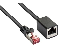 GoodConnections Good Connections Cat.6 Patchkabelverl. S/FTP juodas 1m
