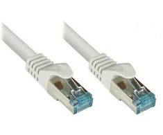 GoodConnections Good Connections Cat.6A Patchkabel Industrie UL grau 15m