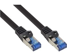 GoodConnections Good Connections Cat.6A Patchkabel SmartFLEX HF juodas 25m