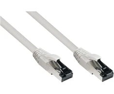 GoodConnections Good Connections 0,5m RNS Patchkabel Cat. 8.1 S/FTP PiMF 40Gbit/s grau