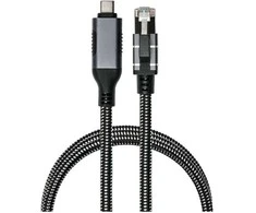 GoodConnections Good Connections Ethernet-Kabelis USB-C RJ45, anthrazit, 1,5m