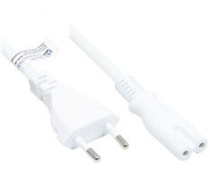 Nezatříděno Kabelis zasilający Alcasa Good Connections Euro-kabelis do C7/Euro 8 Bu. balta 7,5m