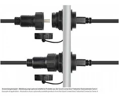 GoodConnections Good Connections Industrie-Stecker S4 -USB 2.0 A-A 1m Kabelis