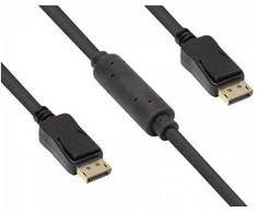 GoodConnections Good Connections Kabelis AKTIV DP1.2 4K/UHD @60Hz schw. 20m
