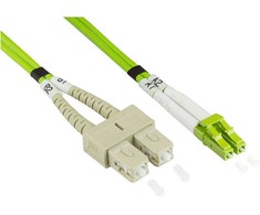 Nezatříděno Alcasa LW-8005LS5 kabelis InfiniBand / światłowodowy 0,5 m LC SC Žalias
