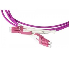 Alcasa Alcasa LW-U805LC4 „InfiniBand“ / šviesolaidinis kabelis, 5 m, 2 x LC, violetinis