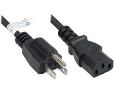 GoodConnections Good Connections Netzkabel USA an C13 UL schw. 3m