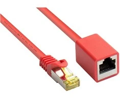GoodConnections Good Connections Patchkabelverl. m. Cat.7 RK raudona 2m